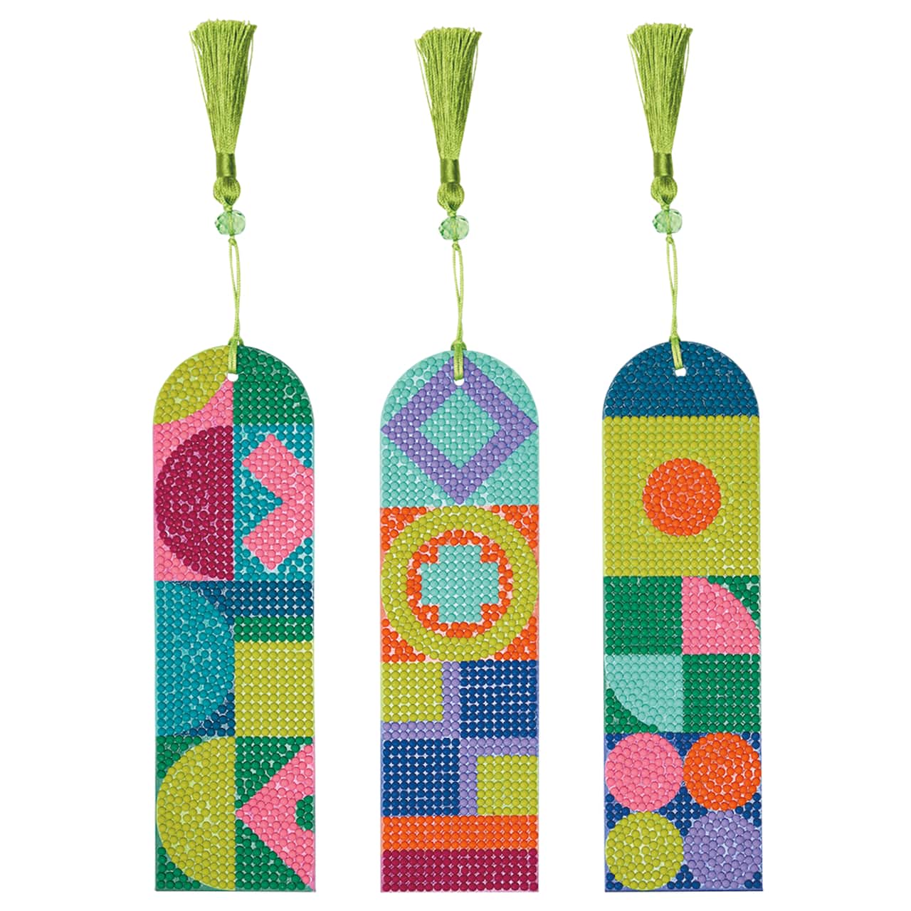 Geometric Diamond Art Bookmark Kit by Make Market®